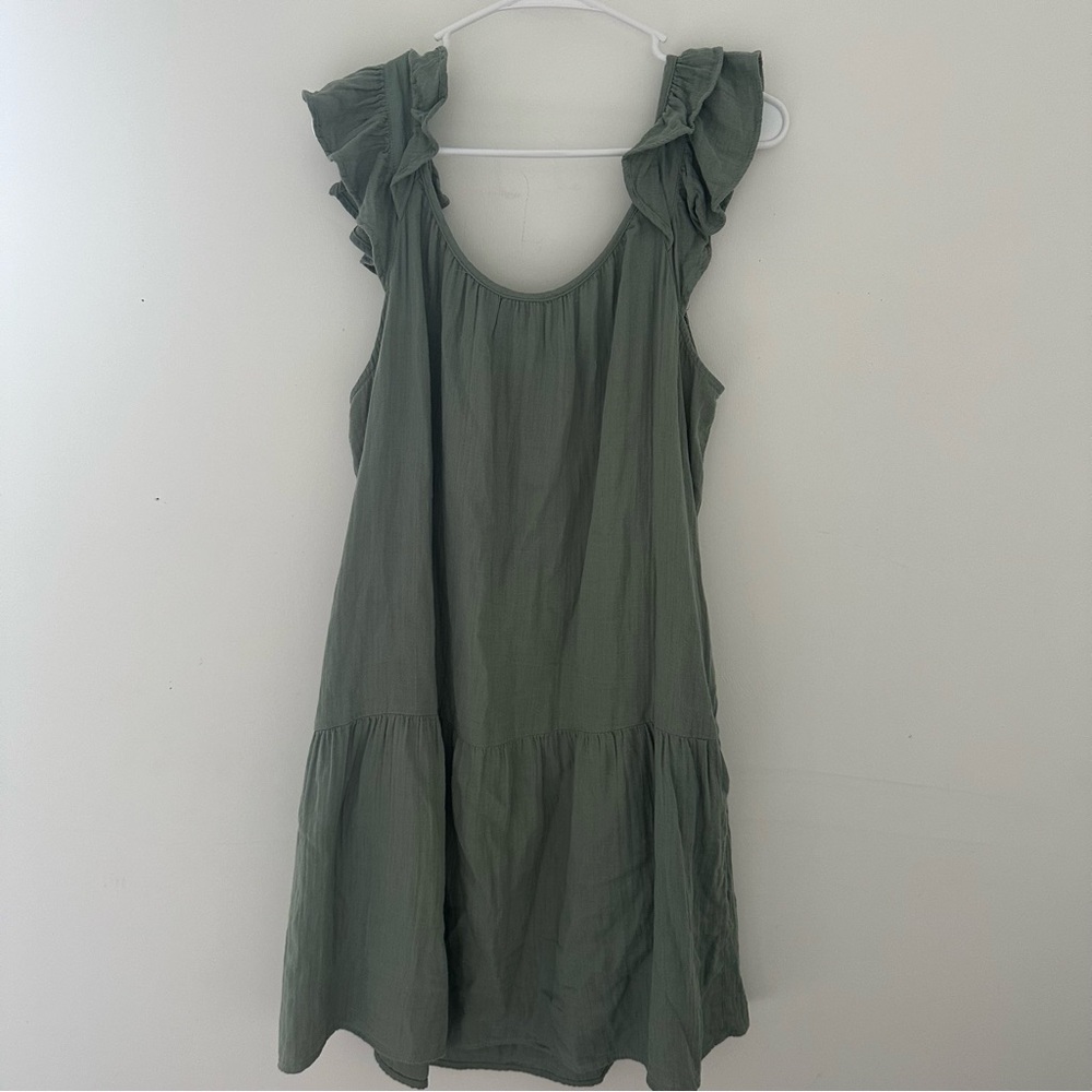 GAP Crinkle Gauze Mini Dress - Picture 9 of 11